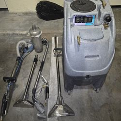 Sandia 80-5000 3 Stage/2 Stage Motor Hard Surface Sniper Commercial Extractor with Auto-Fill and Auto-Dump, 12 Gallon Capacity, 1200 psi Pump