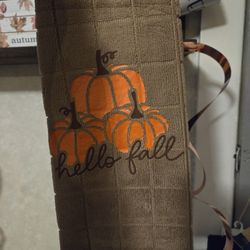 Fall Dish Towel