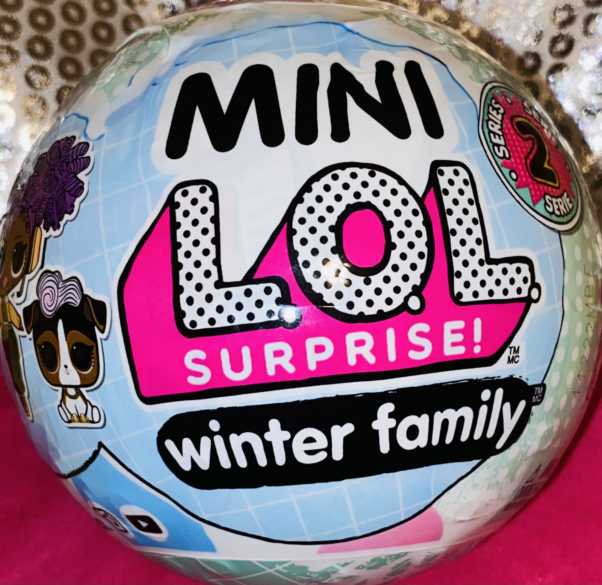 🎀💕❄️🧡☃️🧁✨MINI LOL SURPRISE!™ Winter Family Playset Collection with 8+ Surprises🎀🌷❄️🌈☃️✨