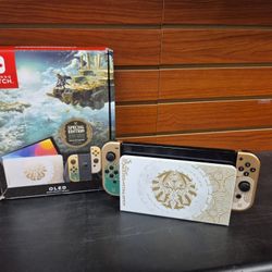 Nintendo Switch OLED Zelda Special Edition 64gb Console 