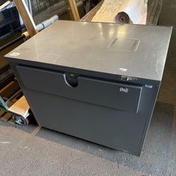 Rolling Fire Proof Flat File Cabinet-Drafting Equipment 