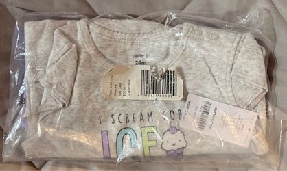 Carter’s Girls 24 Month 2 Piece Ice Cream Outfit
