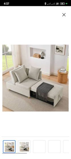 Sofa- bed sleeper couch convertible 3 in 1