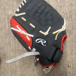 Rawlings 11.5 baseball glove Players Series Youth .Left Handed Glove 