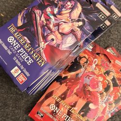One Piece Sleeved Booster Packs  