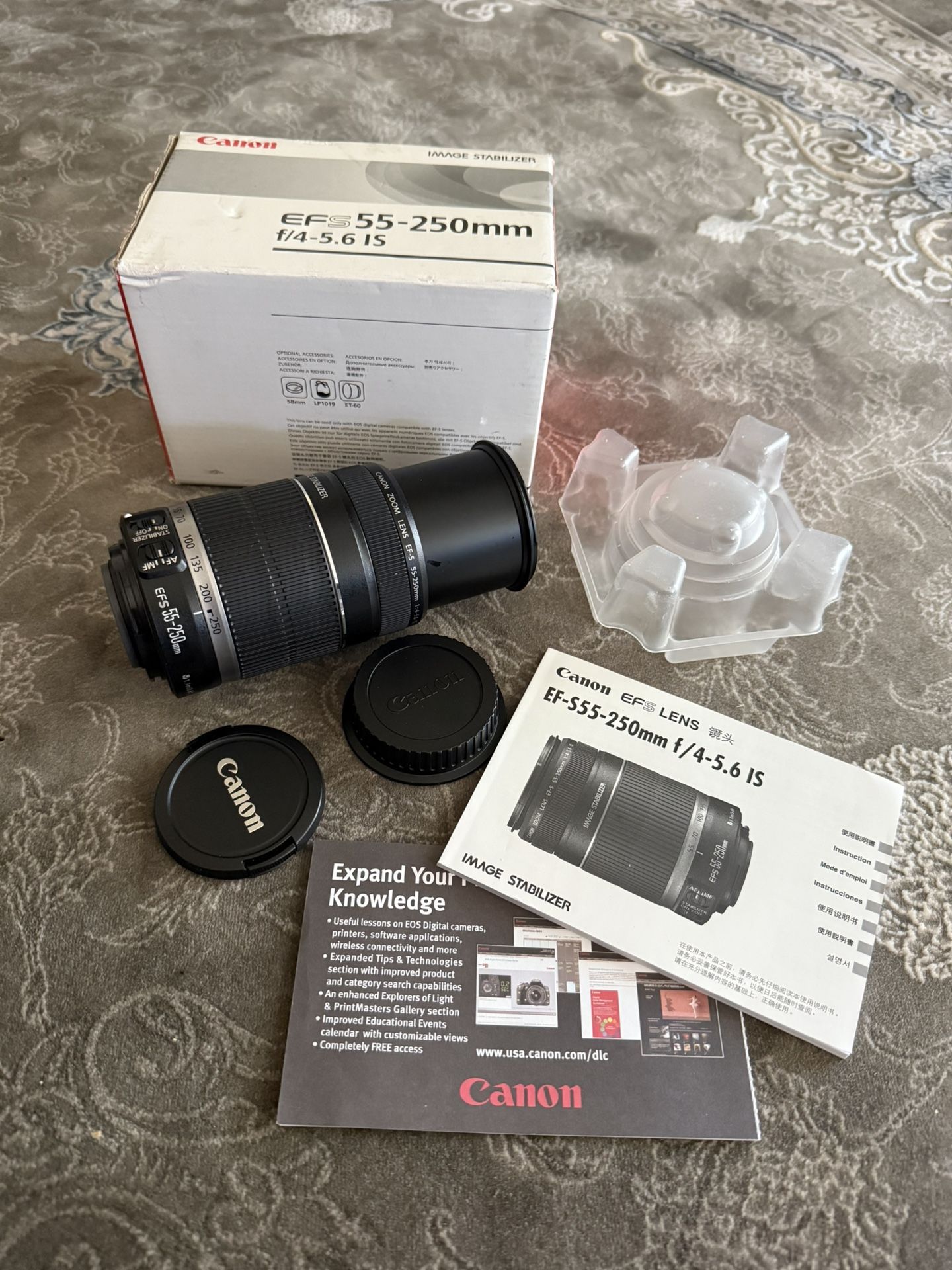 (Open Box) Canon EF-S 55-250mm F/4-5.6 IS II Telephoto Zoom Lens #2