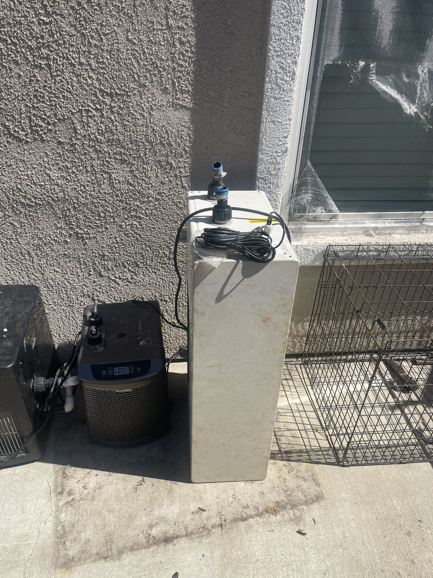 Water Chiller And Hydro Dwc Set Up
