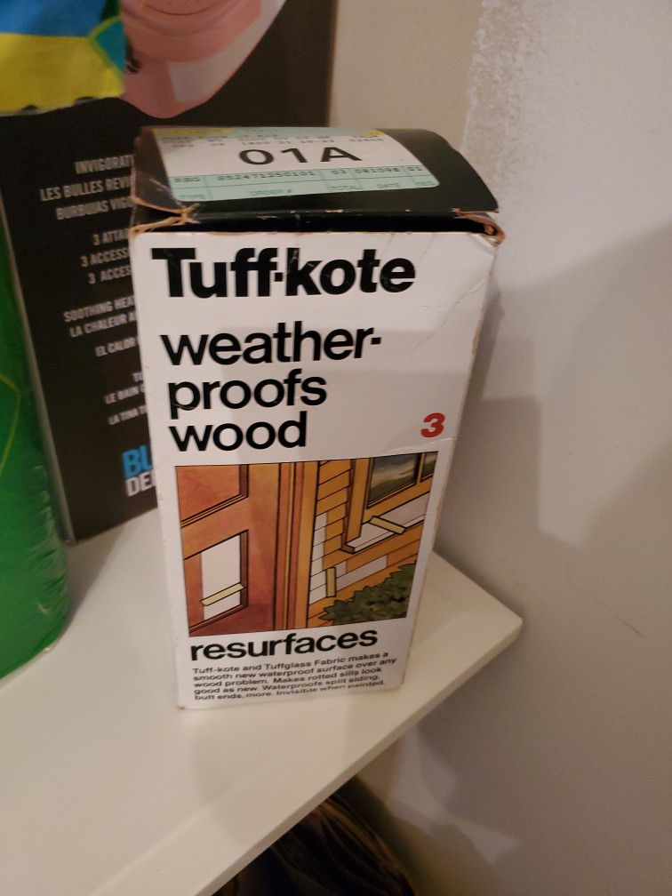 Tuff-kote Weather proofs Wood Resurface
