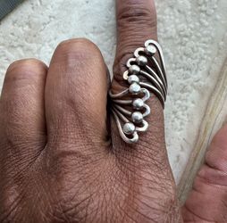 Unique Sterling Silver Ring