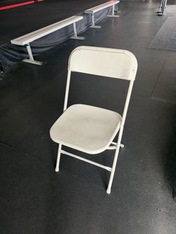 White Folding Chairs