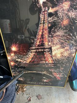 eifel tower painting