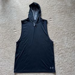 Under Armour hooded tank top size M