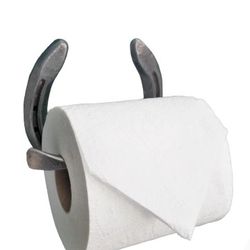 Horseshoe Toilet Paper Holder 