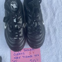 Kids cleats shoes  soccer 20 each