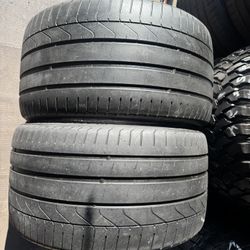 Pair Of 305 30 20 Pirelli P Zero N1 Tires 