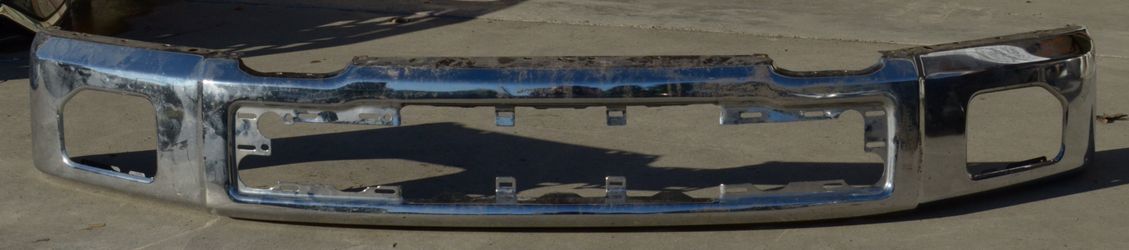 USED REF#M078 || 2015-2017 FORD F-150 || FRONT METAL BUMPER COVER ONLY