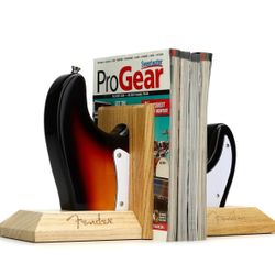 Fender Statocaster Body Bookends - Sunburst
