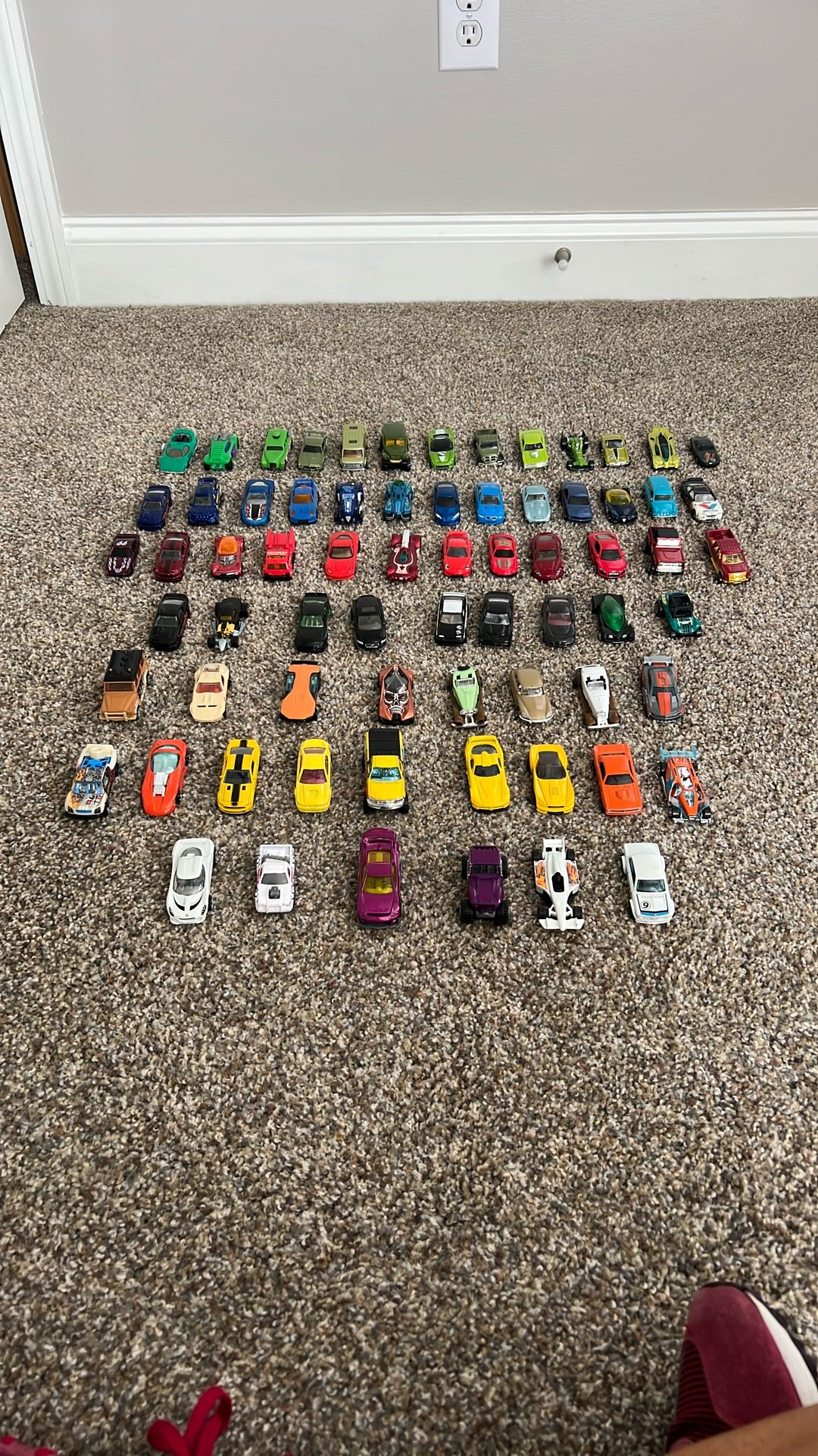 Lot Of 70 Matchbox/Diecast Type Cars
