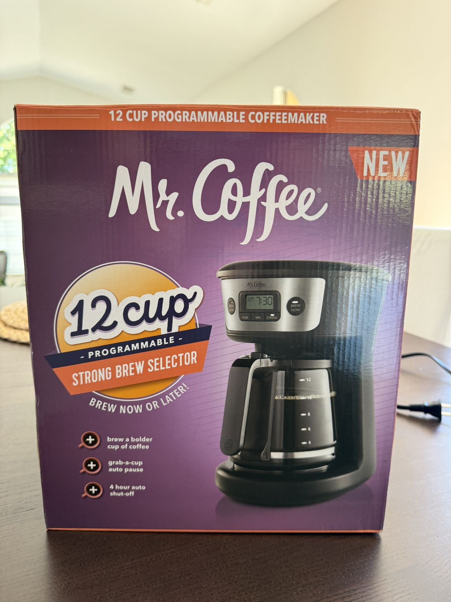 Mr. Coffee 12-Cup Programmable Coffeemaker