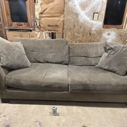 Couch With Chair And Footrest 