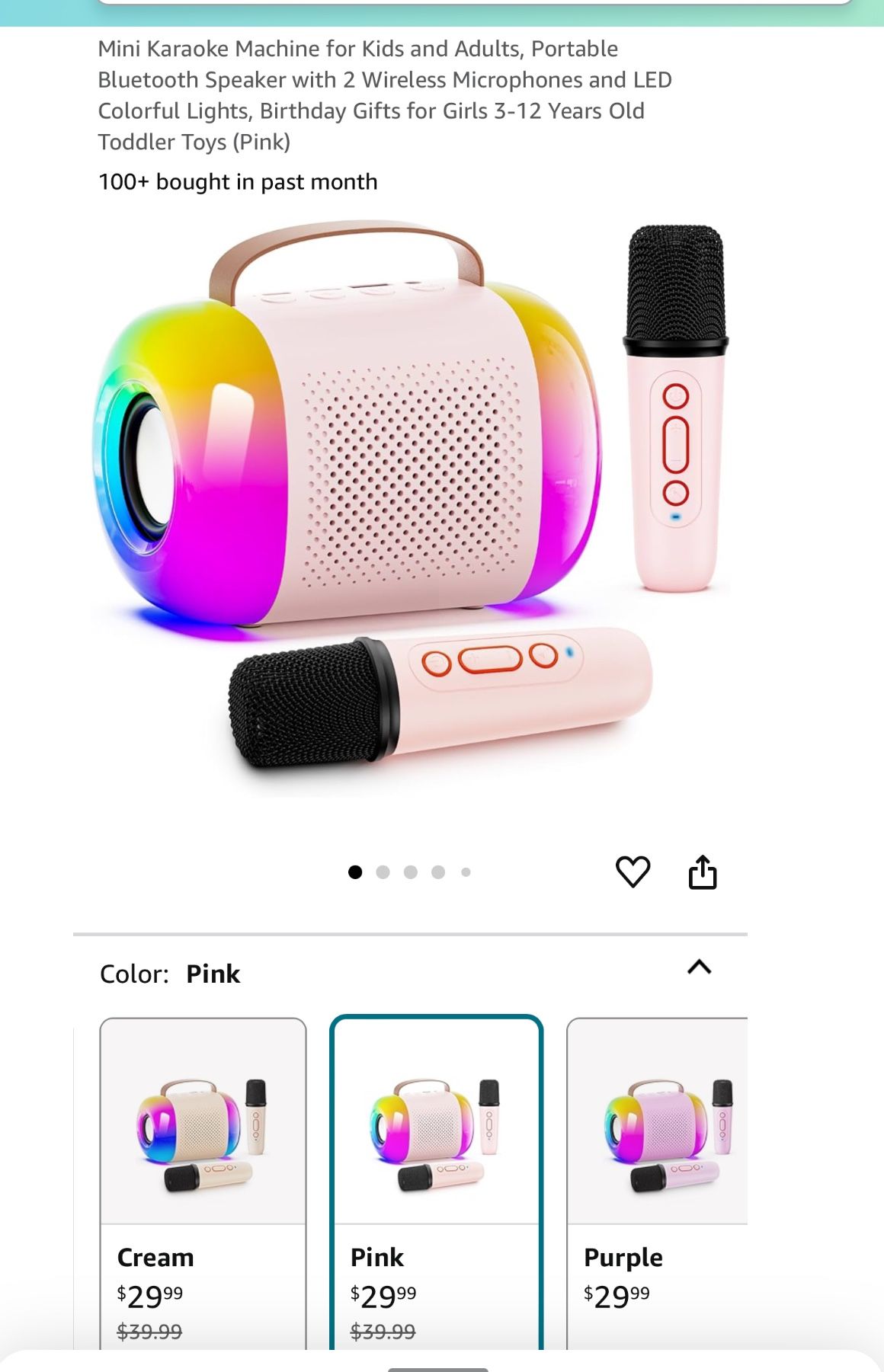 Mini karaoke Machine For Kids New