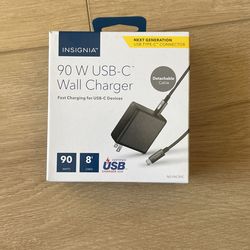 90 Watt Usb C Wall Charger W/USB C Cable