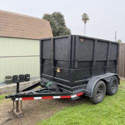 Dump Haul Trailer 5x8 Hydraulic 