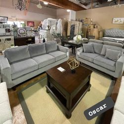 Sofa and Loveseat Living Room Set 