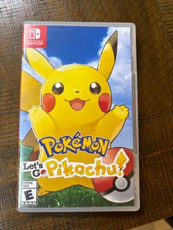 Nintendo Switch Pokemon Let’s Go Pikachu! Video game