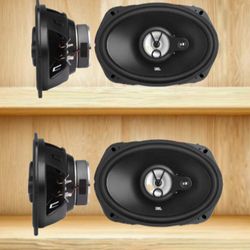 2x Pairs Of JBL 6x9s Speakers 3 Way