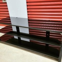 68" Tampered Glass Tv Stand
