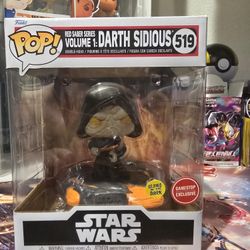 FUNKO POP REDBSABER SERIER DARTH SIDIOUS