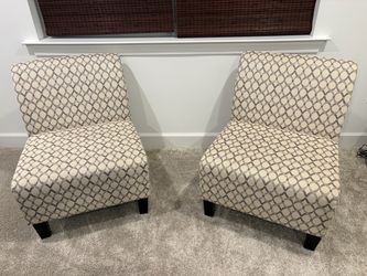 Upholstered chairs