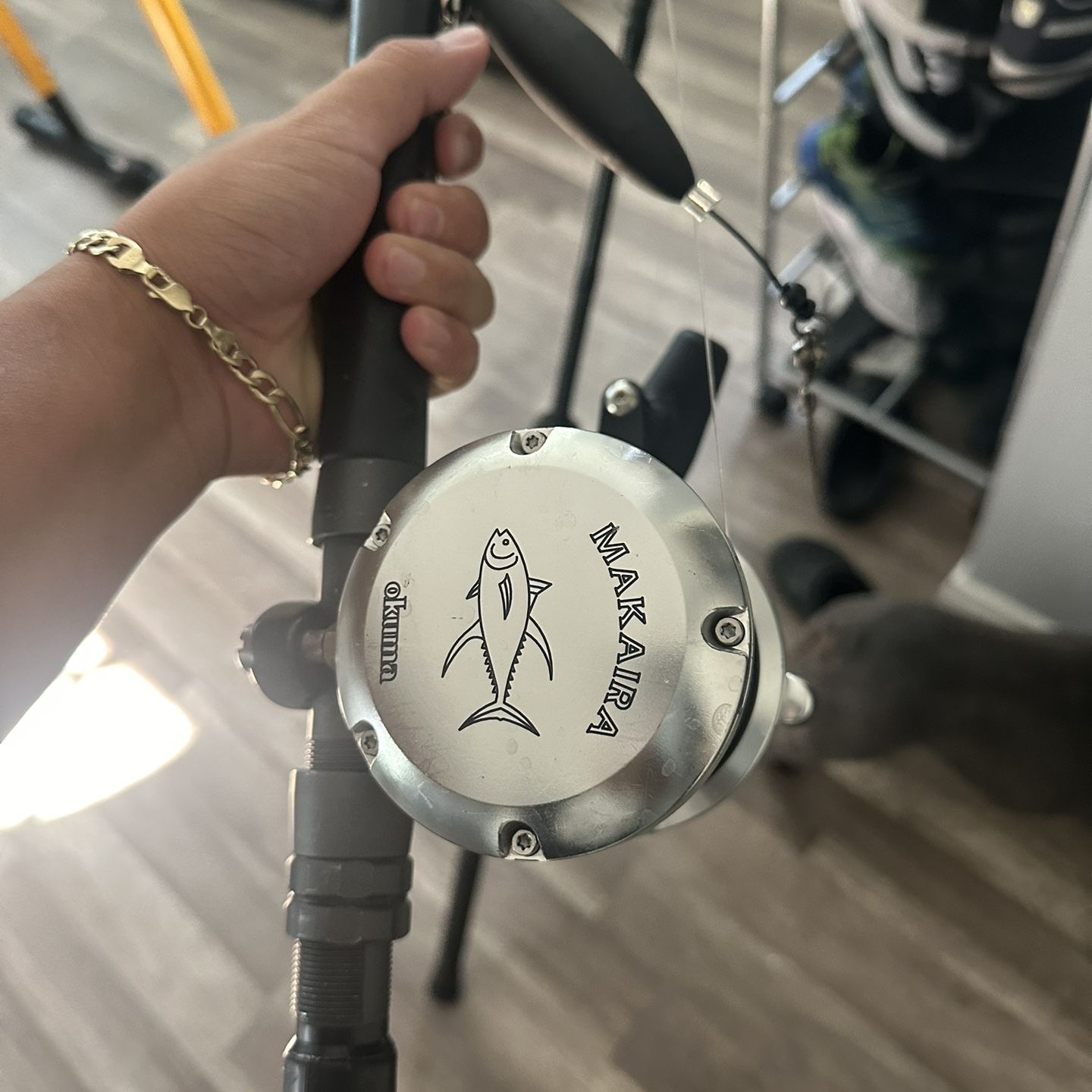 Okuma MK-16IISEa-MTBLK Makaira 2 Speed Lever Drag Reel