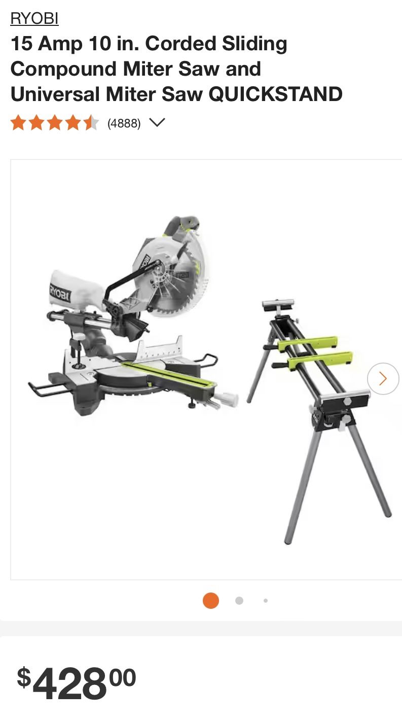 Ryobi Table Saw And Stand