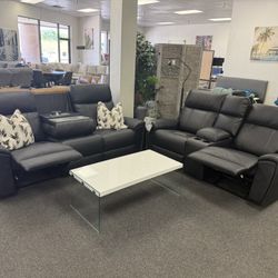 Ashley Reclining Sofa And Loveseat 