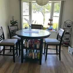 Kitchen Dining Table With 4 Chairs 
