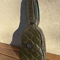 Vintage Padded Zippered Soft Guitar Case 