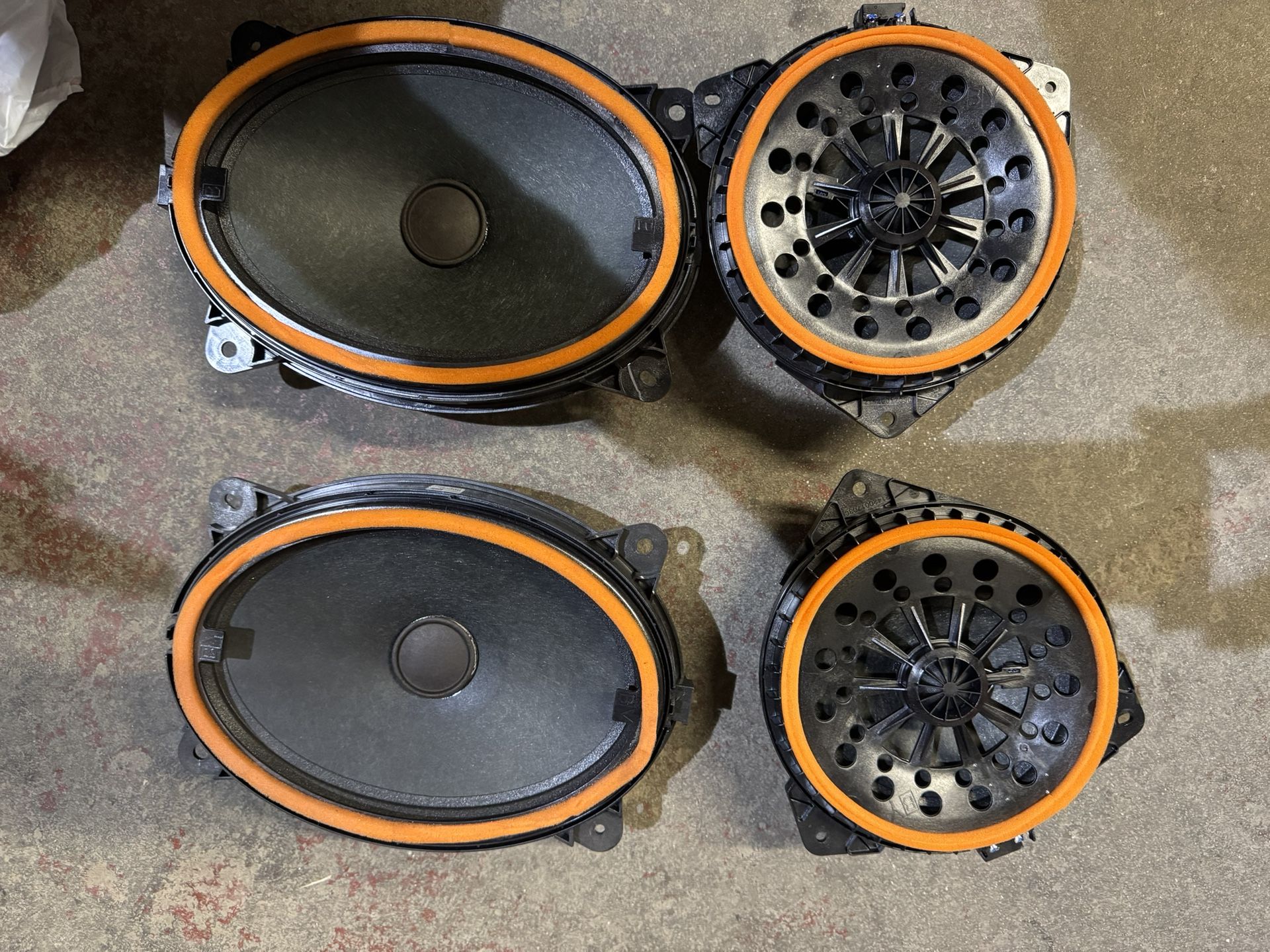 2017-2024 SUBARU IMPREZA CROSSTREK Harman Kardon front and rear door Speaker set