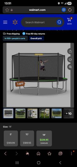 Trampoline Bed New. ( Just Bed )
