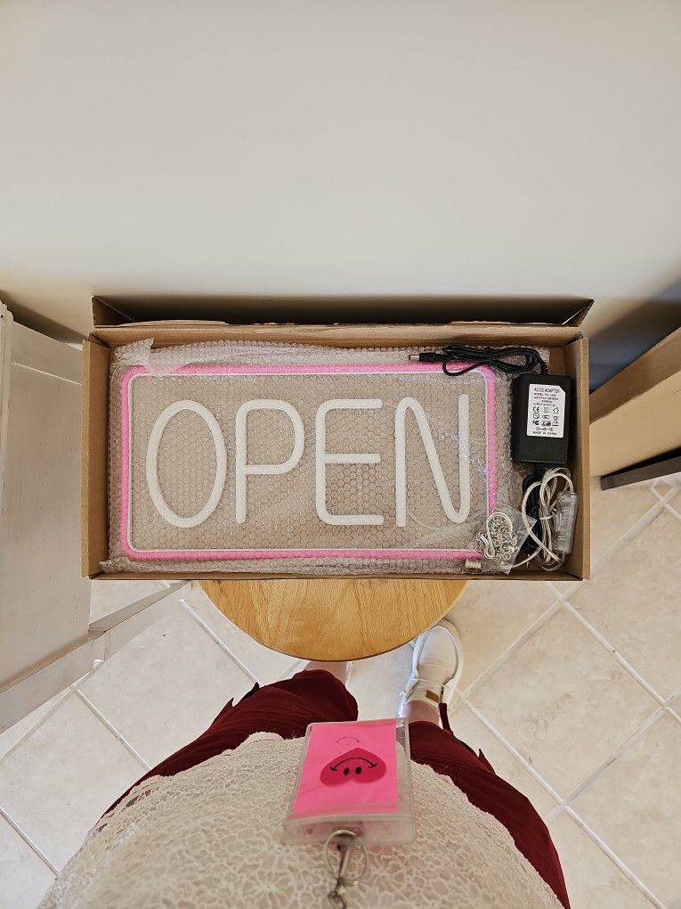 Open Sign