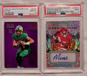 Denver Broncos BO NIX & MARVIN MIMS Jr Slabs Lot 💎💎💎