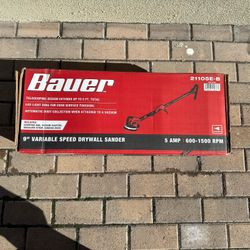 Bauer 9” Variable Speed Drywall Sander