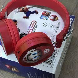 wireless headphones for children Mario Super 