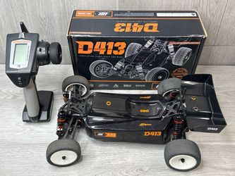 HB Racing D413 1/10 4WD Brushless Competition RC Buggy w/ Box & Spare Parts (A1D033556)