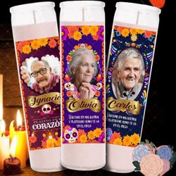 Day of the Dead candles 