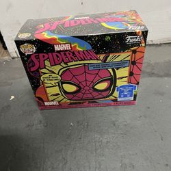 Spider-Man Blacklight Funko Set