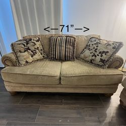 Sofa couch & love seat