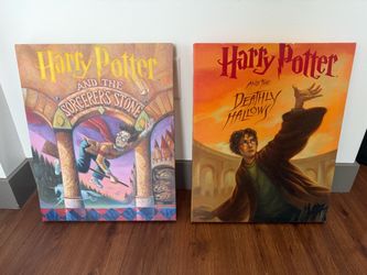 Harry Potter Canvas Wall Art Set of 2