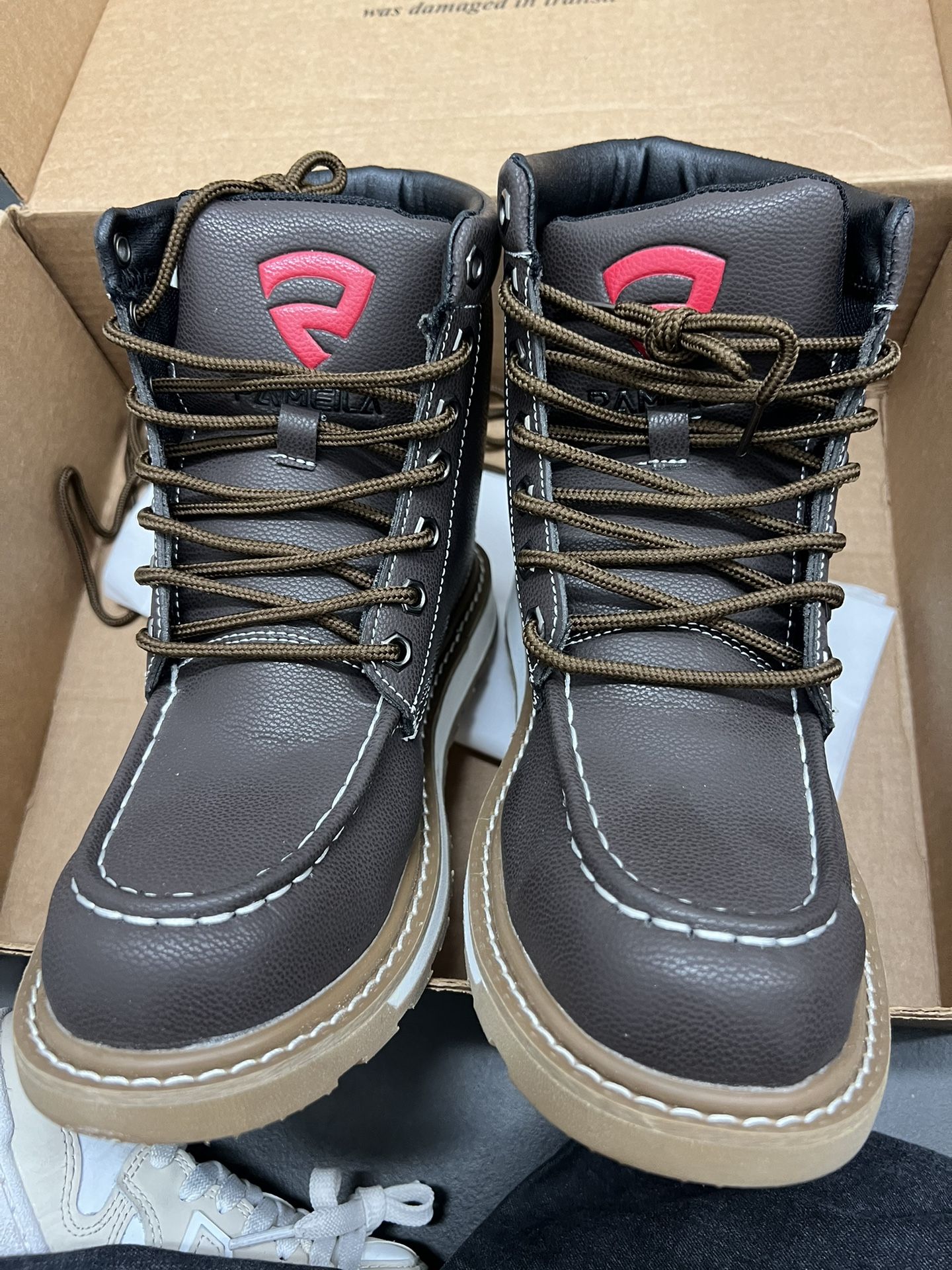 Mens Heavy Duty Toe Work Boots 